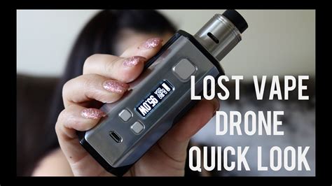 lost vape drone bf squonker dna quick  youtube