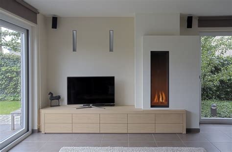 moderne schouwen  home interior design house interior fireplace tv wall elegant fire