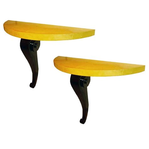 pair of italian console tables at 1stdibs