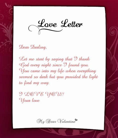 romantic love letters for her awesome wonderful letter for her love