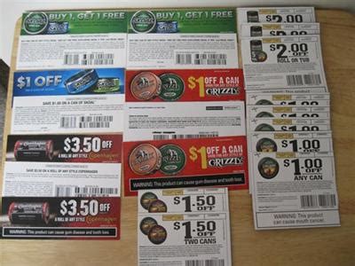 skoalcopenhagen longhorn  grizzly coupons worth