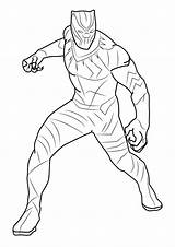 Avengers Supereroi Pianetabambini Colorat Pantera Stampare Neagra Personaggi Eroi Libri Plansa Articolo Planse sketch template