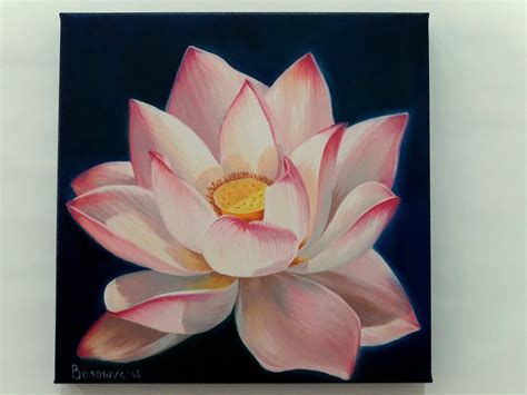 Lotus Flower Painting Ideas Flowers