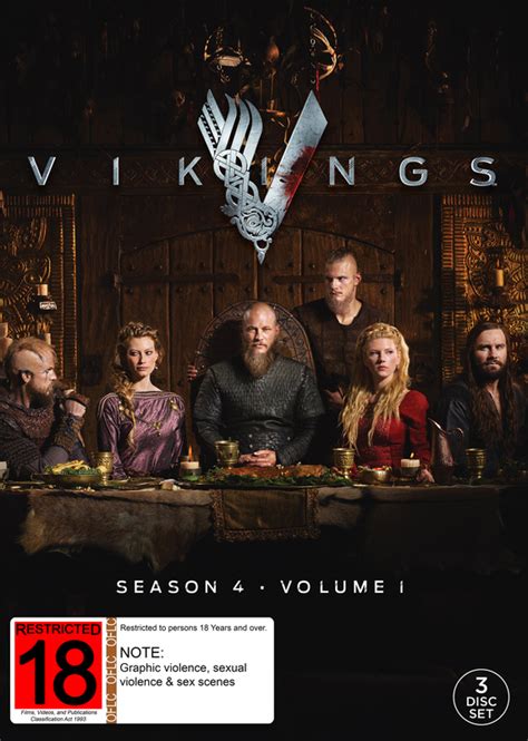 Vikings Season 4 Volume 1 Dvd Buy Now At Mighty Ape Nz