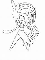 Meloetta Template Arceus Awesome Drw Go Colorslive sketch template