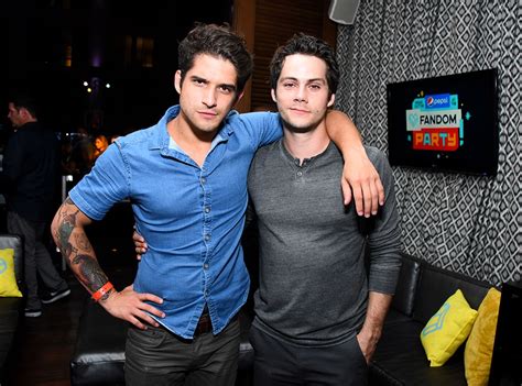 Tyler Posey And Dylan O Brien From 2017 Comic Con Parties E News