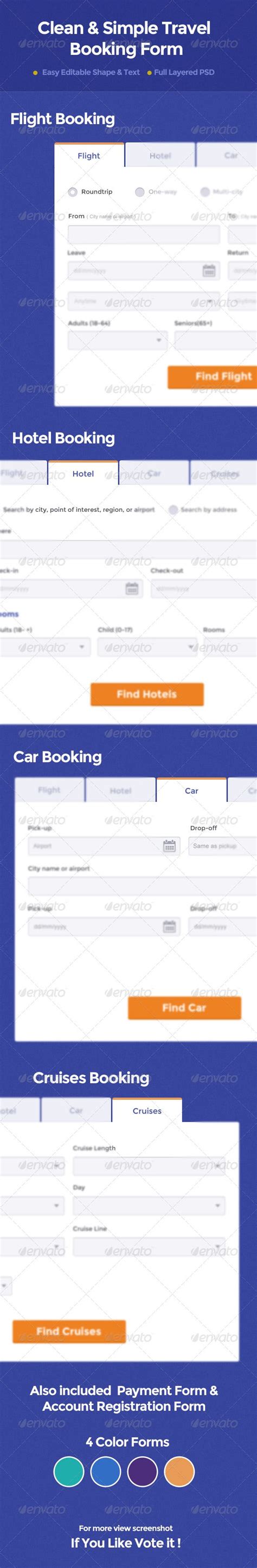 clean simple travel booking form booking booking hotel user interface design