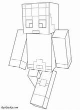Minecraft Dantdm Coloring Pages sketch template