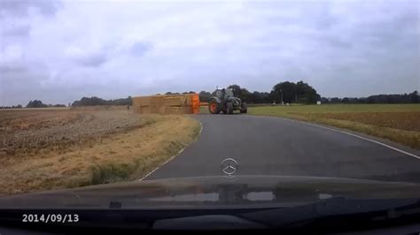 dumpertnl tractor gaat de bocht door
