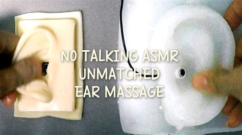 슬로우~ 짝짝이 귀 마사지 Asmr 노토킹 Asmr No Talking Asmr Unmatched Ear Massage