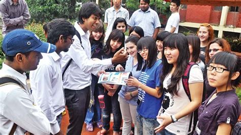 lack  infra   decline  foreign students  india
