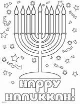 Coloring Hanukkah Pages Print Happy Printable Kids Seasonal Sheets Colouring Menorah Colour Children Preschool Holidays Cards Dreidel Holiday sketch template