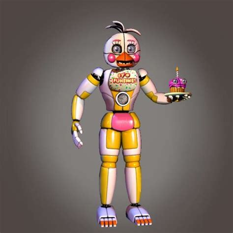 Funtime Chica Full Body Edit Five Nights At Freddy S Amino