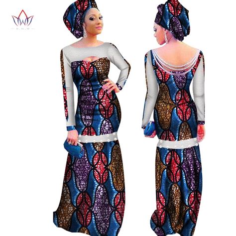 African Party Dresses For Women New Arrival Backless Pearl Women Formal