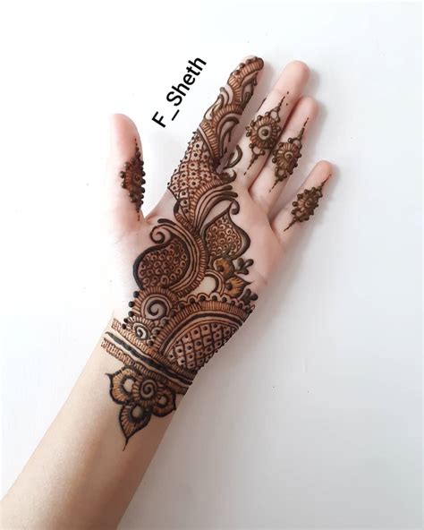 front side mehndi design  latest images simple  easy front hand
