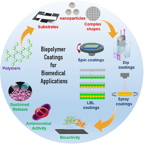 Polymers Free Full Text Biopolymer Coatings For Biomedical Applications