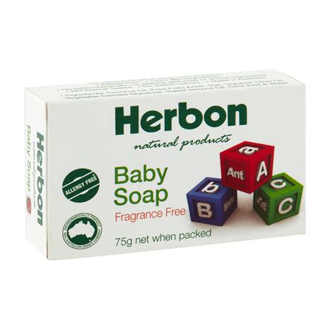 baby soap gm fragrance  herbon natural products