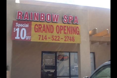 rainbow spa buena park asian massage stores
