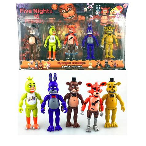 five nights at freddy s fnaf 15 5cm and 10cm pvc action figure toy foxy