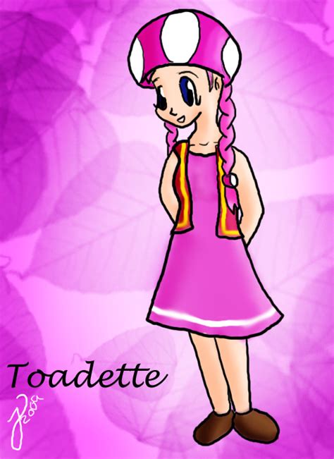 Human Toadette By Luaisy On Deviantart