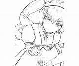 Steins Gate Faris Nyannyan Cute Coloring Pages sketch template