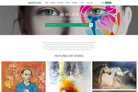 art gallery websites  explore  colorlib