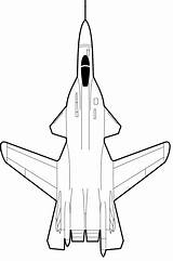 Su Sukhoi Jet Plane Clip Airplane Fighter Berkut Planes Clipartmag Aviones Jets sketch template