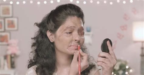 Watch What Happens When An Acid Attack Survivor Gives A Beauty Tutorial
