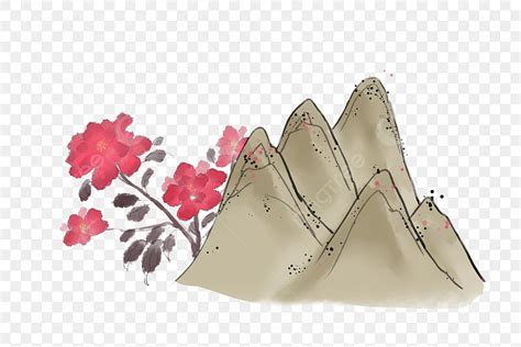 chinese feng shui png image chinese feng shui ink landscape chinese