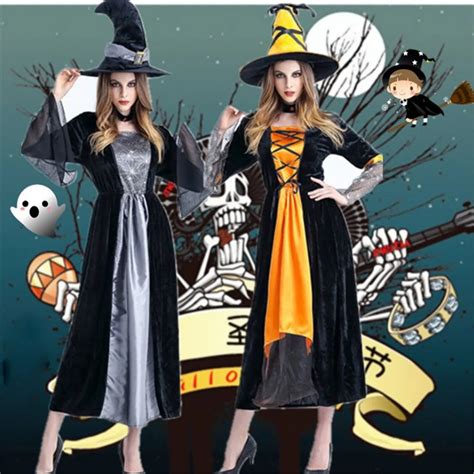 women wizard witch cosplay sorceress halloween costume adult fancy dresshat halloween costumes