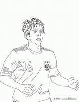 Lahm Jugadores Philipp Ausmalbilder Football Futbolistas Joueur Hellokids Kleurplaat Yodibujo sketch template