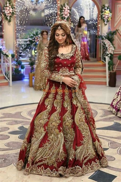 pin  sahil  fashion trends  mahndi dezines   bridals red bridal dress