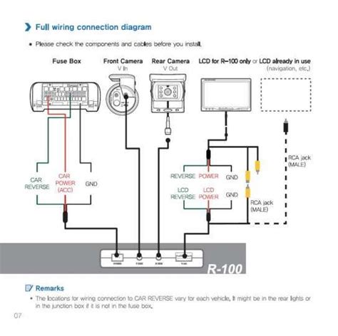 rear backup camera wiring diagram easywiring