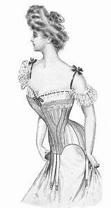 Edwardian Von Victorian Verkauft Produkt Etsy Corset Pattern Sewing Korsett sketch template