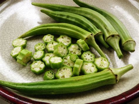 fife creek cowhorn okra   southern exposure seed exchange saving