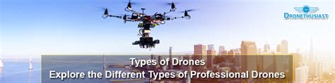 types  drones explore   types  professional drones