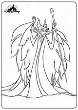 Coloring Pages Disney Maleficent Evil Printable Fairy Queen Whatsapp Tweet Email Popular sketch template
