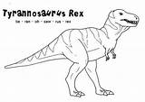 Coloring Rex Pages Printable Dinosaur Tyrannosaurus Trex Spell Color Print Everfreecoloring Animal Online Do sketch template