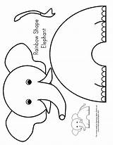 Elefante Elmar Vocal Blank Animaux Elefanten Elefant Gabarit Bastelarbeiten Elephants Armar Elmer sketch template