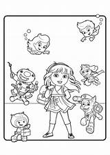 Friends Dora Coloring Pages sketch template