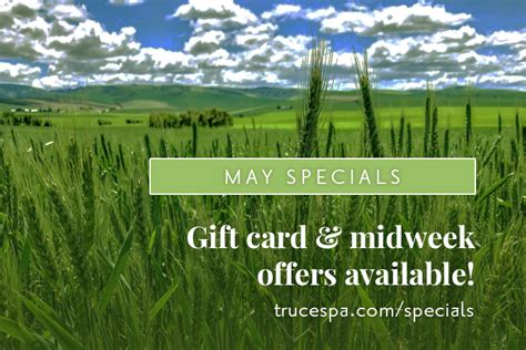 truce spa  specials  bellevue collection