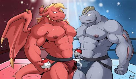 rule 34 abs anthro blue skin bulge clothing dragon duo frottage furry only gay huge muscles