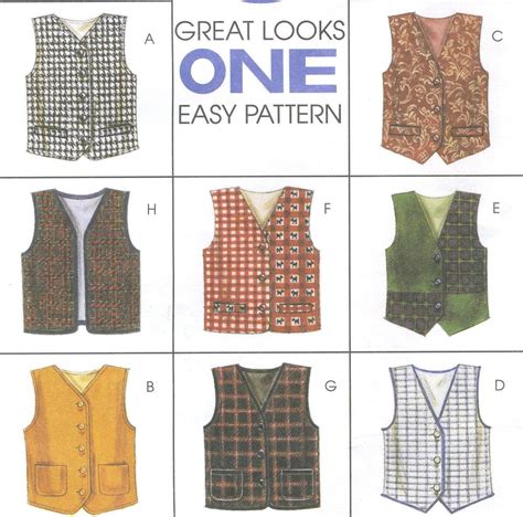 vest sewing patterns  patterns