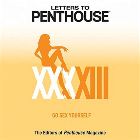letters to penthouse xxxxiii go sex yourself audible