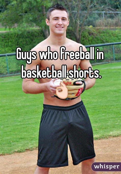 Guys Who Freeball In Basketball Shorts