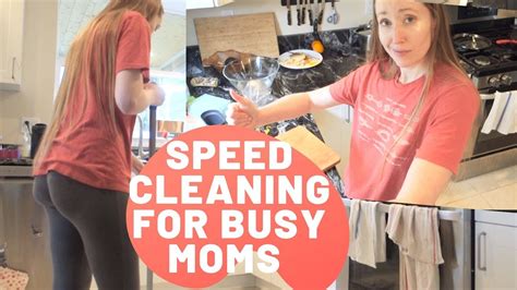 Speed Cleaning For Busy Moms Spring Cleaning Inspo Youtube