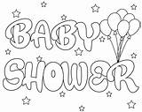 Shower Baby Coloring Pages Printable Letras Moldes Para Girl Boy Timoteo Bonitas Artículo Imágenes sketch template