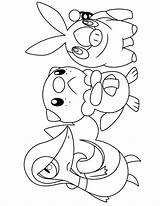 Tepig Snivy Malvorlagen Oshawott Eevee Malbuch Pokémon sketch template