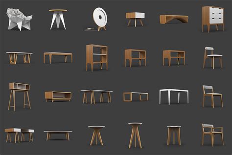 furniture model  odesd  architectural visualization rendering blog