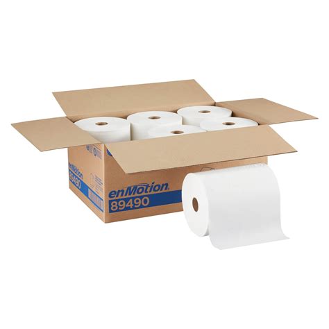 enmotion hardwound paper towels  ply  rollscarton   walmartcom